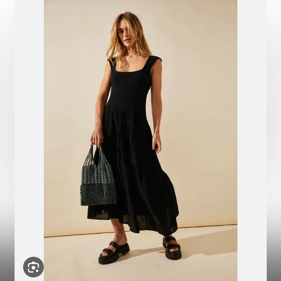 Free people traveler midi dress - Picture 9 of 15